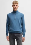 BOSS Pullover Kanobix_S Blau/Hellblau