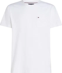 Tommy Hilfiger Big & Tall Rundhalsshirt BT-ESSENTIAL SOLID POCKET TEE-B Weiß/Creme