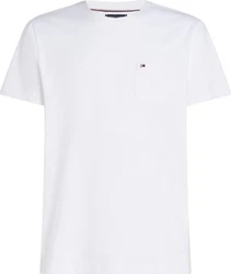 Tommy Hilfiger Big & Tall Rundhalsshirt BT-ESSENTIAL SOLID POCKET TEE-B Weiß/Creme
