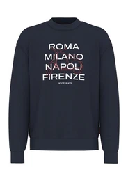 Sweatshirt Demos Etikett seitlich am Rumpf, Logodruck