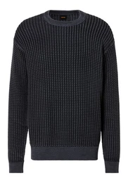 Strickpullover Agolan 10267324 mit Markenlabel von BOSS