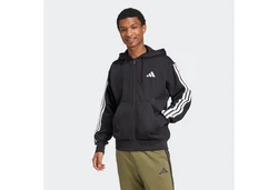 adidas Sportswear Sweatshirt 3S FL FZ HD Schwarz