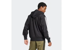 adidas Sportswear Sweatshirt 3S FL FZ HD Schwarz