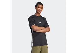 ADIDAS SPORTSWEAR Funktionsshirt 3S SJ Schwarz/Dunkelgrau/Khaki