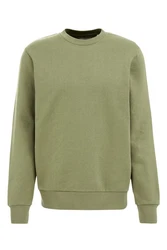WE Fashion Sweater Dunkelgrün/Grün/Khaki