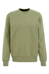 WE Fashion Sweater Dunkelgrün/Grün/Khaki