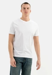 camel active T-Shirt Weiß/Creme