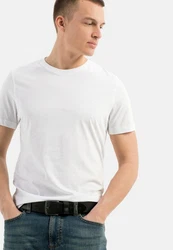 camel active T-Shirt Weiß/Creme