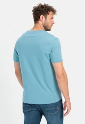 camel active T-Shirt Blau/Hellblau