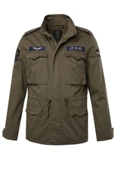 JP1880 Funktionsjacke Fieldjacket Dunkelgrün/Khaki