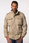 JP1880 Funktionsjacke Fieldjacket Khaki/Braun/Beige