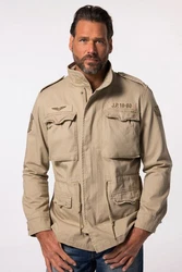 JP1880 Funktionsjacke Fieldjacket Khaki/Braun/Beige