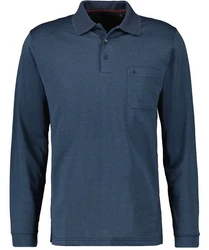 RAGMAN Poloshirt Blau/Dunkelblau/Hellblau