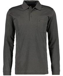 Langarm-Poloshirt