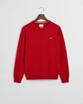 Gant Strickpullover SUPERFINE LAMBSWOOL C-NECK Rot/Dunkelrot