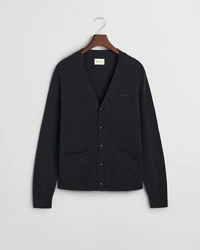 Gant Strickjacke Dunkelblau/Schwarz/Hellblau/Dunkelgrau
