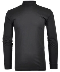 RAGMAN Langarmshirt Schwarz/Dunkelgrau/Grau