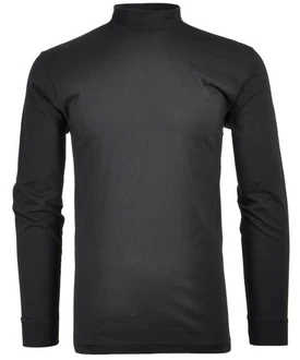 RAGMAN Langarmshirt Schwarz/Dunkelgrau/Grau