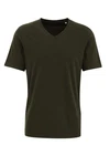 WE Fashion T-Shirt Dunkelgrün/Khaki