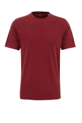 WE Fashion T-Shirt Dunkelrot/Rot/Bordeaux/Braun