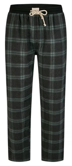 Phil & Co. Pyjamahose Herren Schlafanzughose Dunkelgrün/Grün