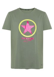 Print-Shirt T-Shirt mit Frontprint 1