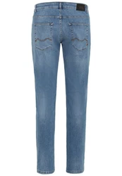 camel active 5-Pocket-Jeans Slim Fit Blau/Hellblau