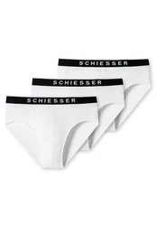 Schiesser Slip 95/5 Organic Cotton Rio Slip (Spar-Set) Rosa/Weiß