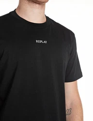 Replay T-Shirt schwarz/weiß