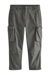 Next Cargohose Utility-Cargohose Khaki/Dunkelgrün