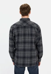 camel active Langarmhemd Grau/Hellblau/Schwarz/Grün