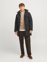 Jack & Jones Kurzjacke Schwarz/Dunkelgrau/Grau/Dunkelgrün