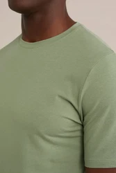 WE Fashion T-Shirt Dunkelgrün/Grün/Hellgrün/Khaki
