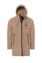 Ron Tomson Wintermantel Beige/Khaki/Braun
