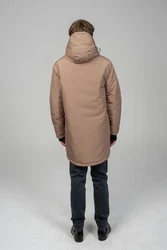 Ron Tomson Wintermantel Beige/Khaki/Braun