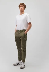 Mavi 5-Pocket Jeans Dunkelgrün/Khaki