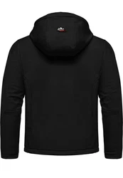 Amaci&Sons Softshelljacke DECATUR Schwarz/Rot/Grau