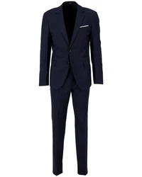 JOOP! Anzug HERBY-BLAYR Slim Fit Dunkelblau/Hellblau