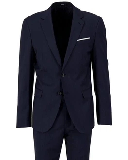 JOOP! Anzug HERBY-BLAYR Slim Fit Dunkelblau/Hellblau