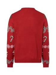 ONLY & SONS Pullover ONSXMAS REG 5 ALLOVER CREW KNIT Rot/Dunkelrot/Mischfarben/Braun