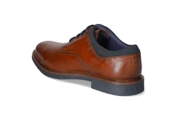 bugatti Schnürschuh Ciriaco Braun/Beige/Hellblau