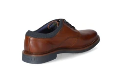 bugatti Schnürschuh Ciriaco Braun/Beige/Hellblau