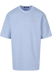 DEF T-Shirt PLAIN Blau/Hellblau