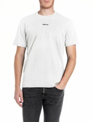 Replay T-Shirt Grau/Weiß/Beige/Khaki