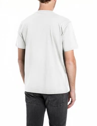 Replay T-Shirt Grau/Weiß/Beige/Khaki