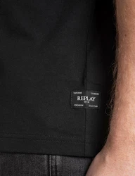 REPLAY T-Shirt schwarz/weiß