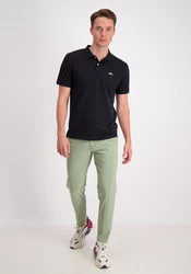 Lindbergh Poloshirt Schwarz/Grau/Braun