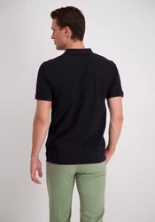 Lindbergh Poloshirt Schwarz/Grau/Braun