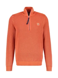 LERROS Strickpullover Stricktroyer Longstrickjacke Orange