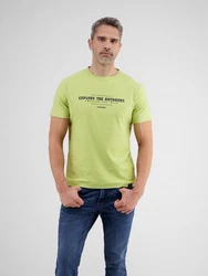 LERROS T-Shirt Neonfarben/Grün/Gelb